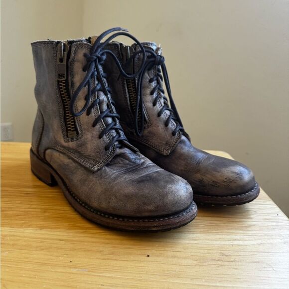 Rare Bed Stu Tactic Moto Zip Combat Chukka Rustic Boots Womens 9 - Picture 3 of 7